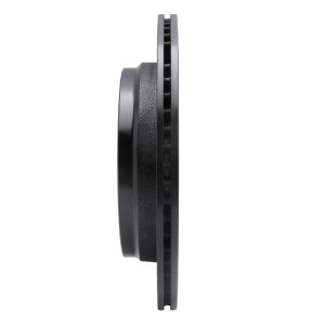 Land Rover LR3 Brake Rotor (1) - Rear Right - R1 Concepts - Drilled & Slotted - Black - `05-`07